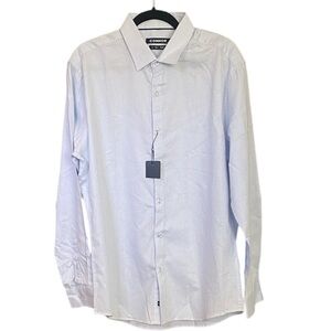 CONNOR Men's Light Blue Slim Dress Shirt